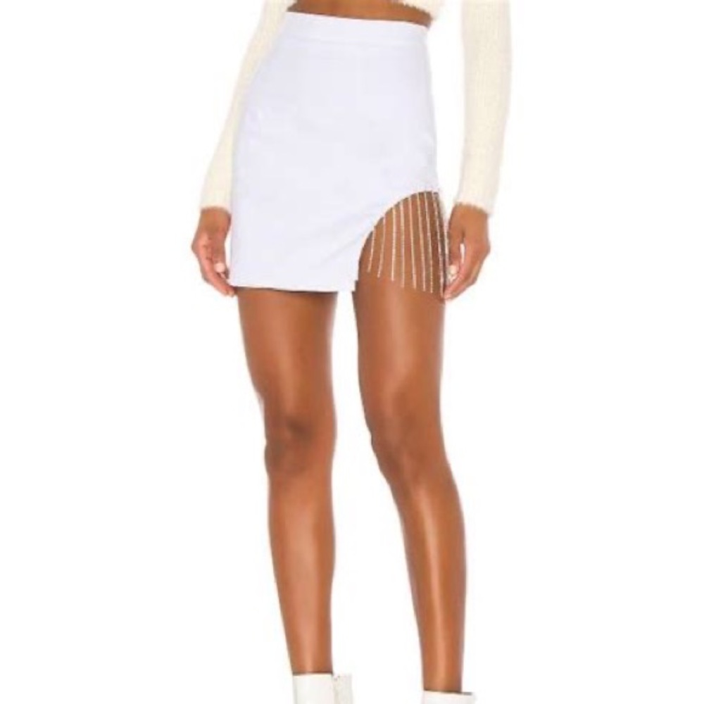 Superdown Rhinestone Skirt Size XS